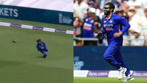 WATCH: Jadeja's Sliding Catch To Dismiss England Skipper Jos Buttler In 3rd ODI