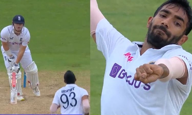 Cricket Image for VIDEO: जसप्रीत बुमराह ने उड़ाए एलेक्स लीस के होश, लहराती गेंद पर किया क्लीन बोल्ड