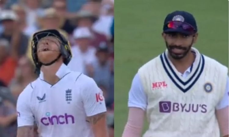 Cricket Image for WATCH: Jasprit Bumrah Stuns Opposition Skipper Ben Stokes With An Excellent Catch