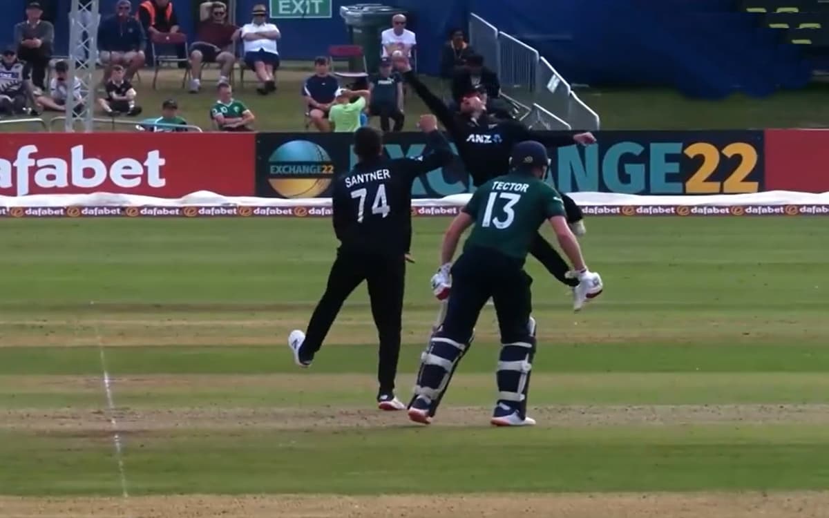 Cricket Image for मार्टिन गप्टिल ने लूटा मेला, एक हाथ से पकड़ा हदपार मुश्किल कैच; देखें VIDEO