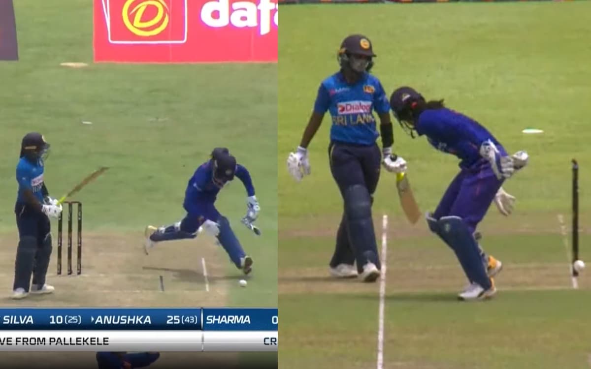 Cricket Image for VIDEO: यास्तिका भाटिया ने दिलाई MS DHONI की याद, थाला अंदाज में किया श्रीलंकाई बैट