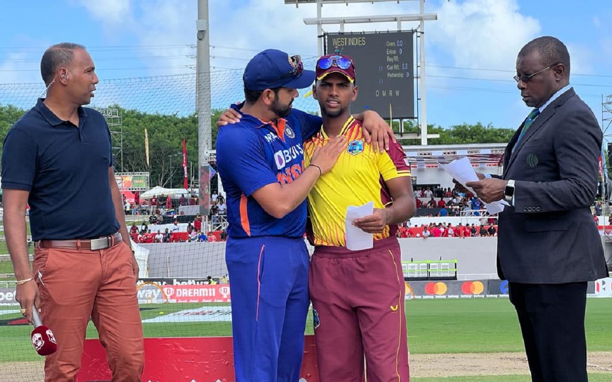 Wi Vs Ind 1st T20i West Indies Win The Toss And Opt To Field First Against India Playing Xi 5491