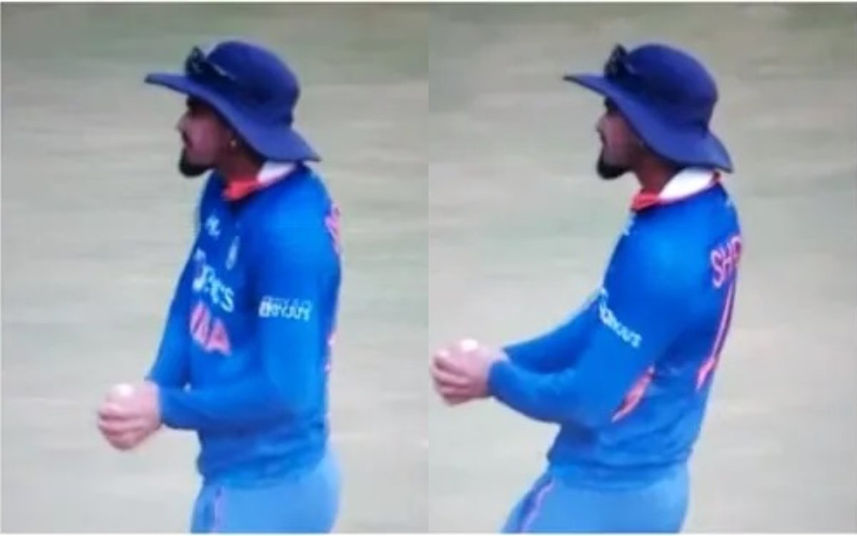 Cricket Image for VIDEO : श्रेयस अय्यर के डांस मूव्स देखे क्या? कैच पकड़ने के बाद थिरकने लगे पैर