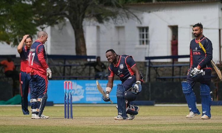 Cricket Image for Zimbabwe & USA Continue Winning Run On Day 2 Of Men's T20 WC Qualifier B 