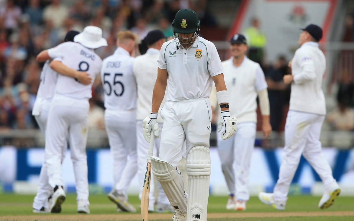 Cricket Image for 2nd Test: South Africa Slump In First Session; Score 77/5 Against England At Lunch