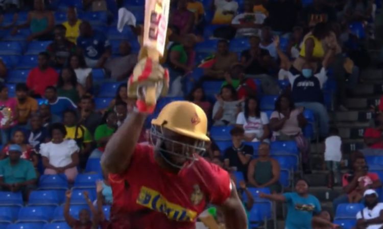 Cricket Image for 6ixty Andre Russell Angry After Direct Hit Run Out Watch Video