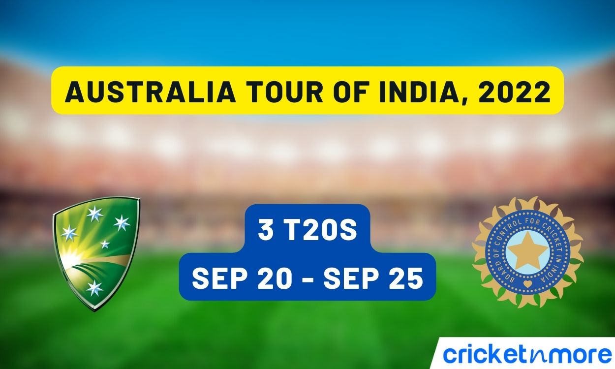 ICC Cricket Australia tour of India 2022, IND vs AUS Cricket News