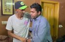 Cricket Image for Cricket Emotional Moment Kamran Akmal brother Umar Akmal meet Zulqarnain Haider in