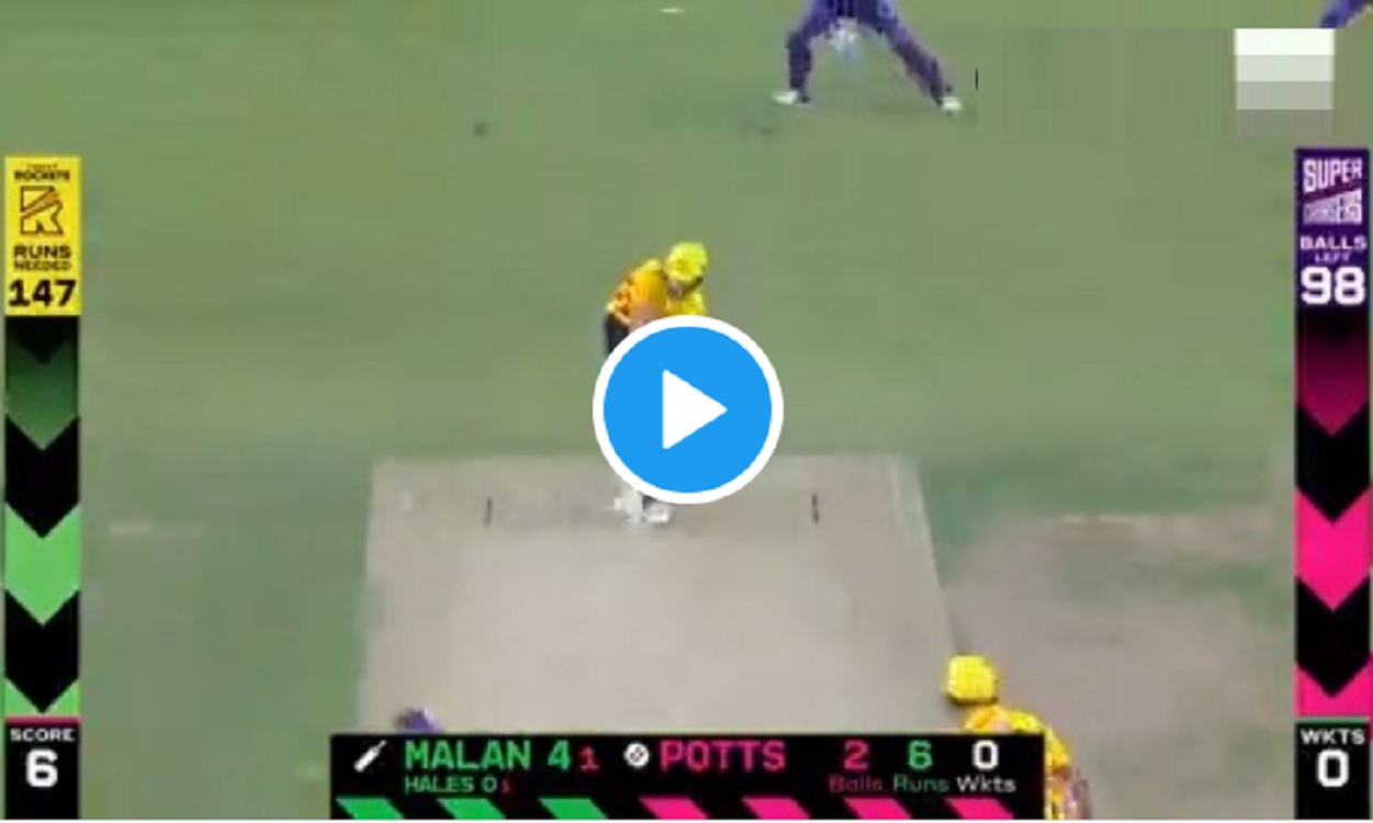Dawid Malan scores 88 as Trent Rockets beat Northern Superchargers by 7 wickets watch video