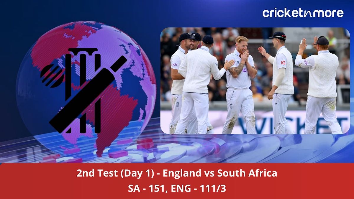 England vs South Africa Second test Day One Video Highlights