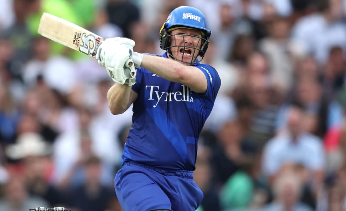 The Hundred Eoin Morgan hits a quickfire 47 against Oval Invincibles