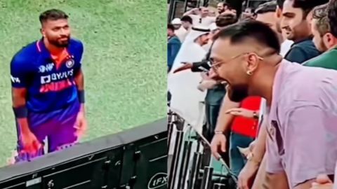 Cricket Image for Hardik Pandya Met His Brother Krunal Pandya After Ind Vs Pak Match