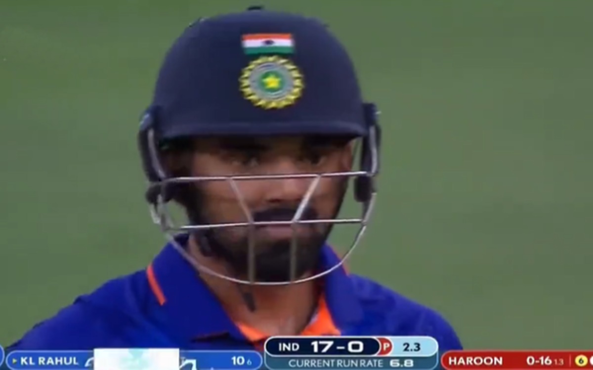 Cricket Image for India Vs Hong Kong Crowd Shouts Kl Rahul For Six Asia Cup 2022