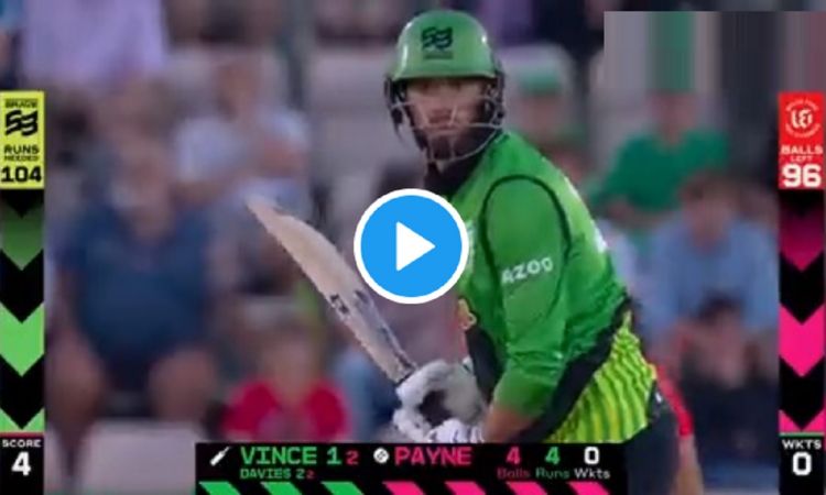 James Vince hits 71 from 41 balls in first match of the hundred 2022