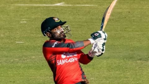 Bangladesh Batter Liton Das Ruled Out Of Zimbabwe Series Due To Hamstring Injury