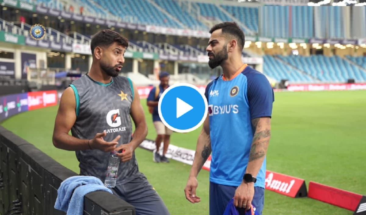 Virat Kohli gifts signed India jersey to Pakistan pacer Haris Rauf after Asia Cup match