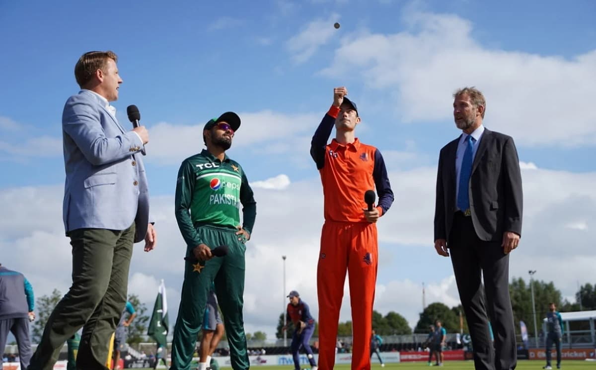 Netherlands opt to bat first against Pakistan in second ODI Netherlands opt to bat first against Pakistan in second ODI