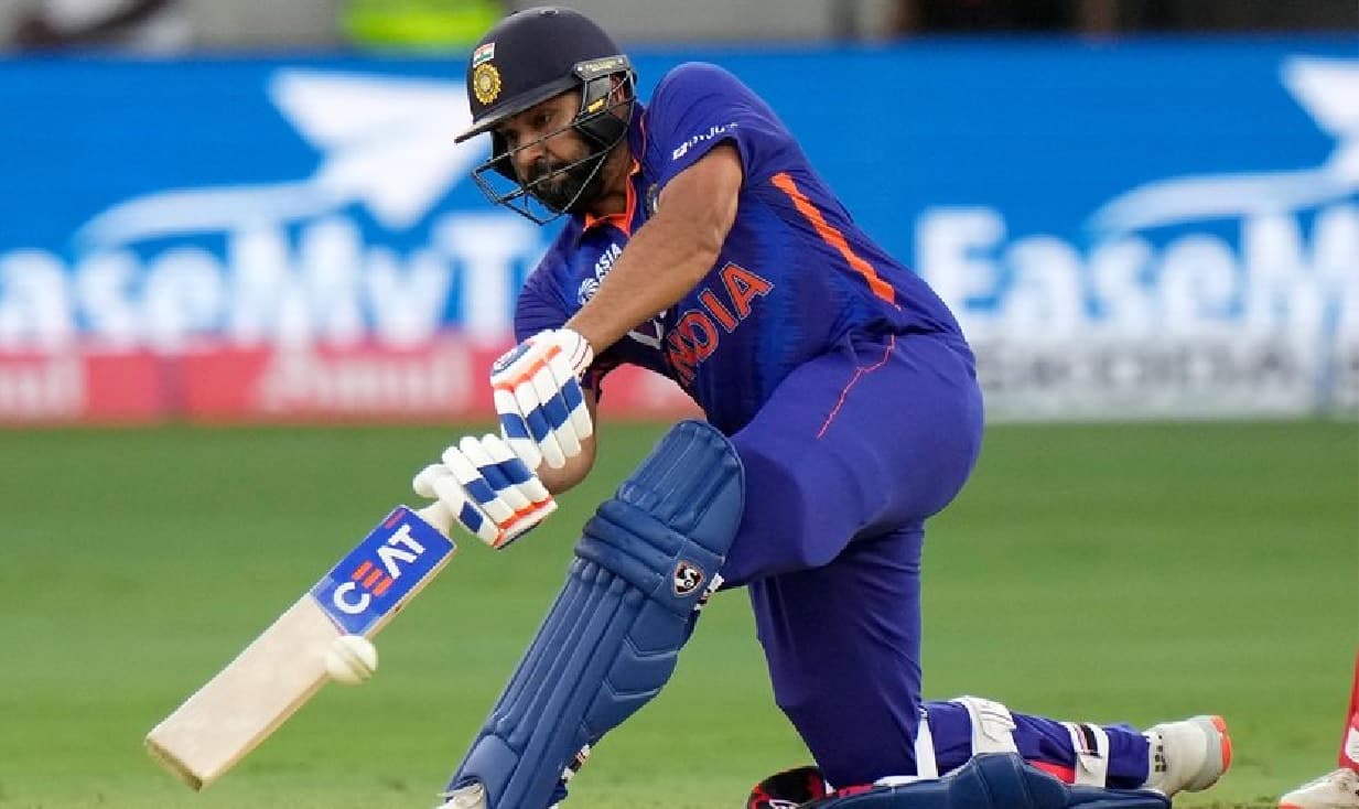 Rohit Sharma became the first player to score 3500 runs in T20I