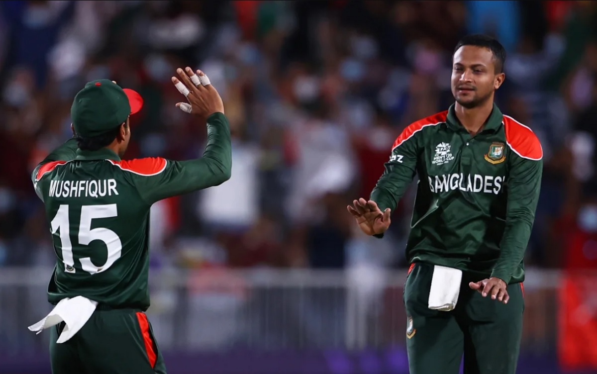 Shakib Al Hasan is one match away from appearing in 100 T20 internationals