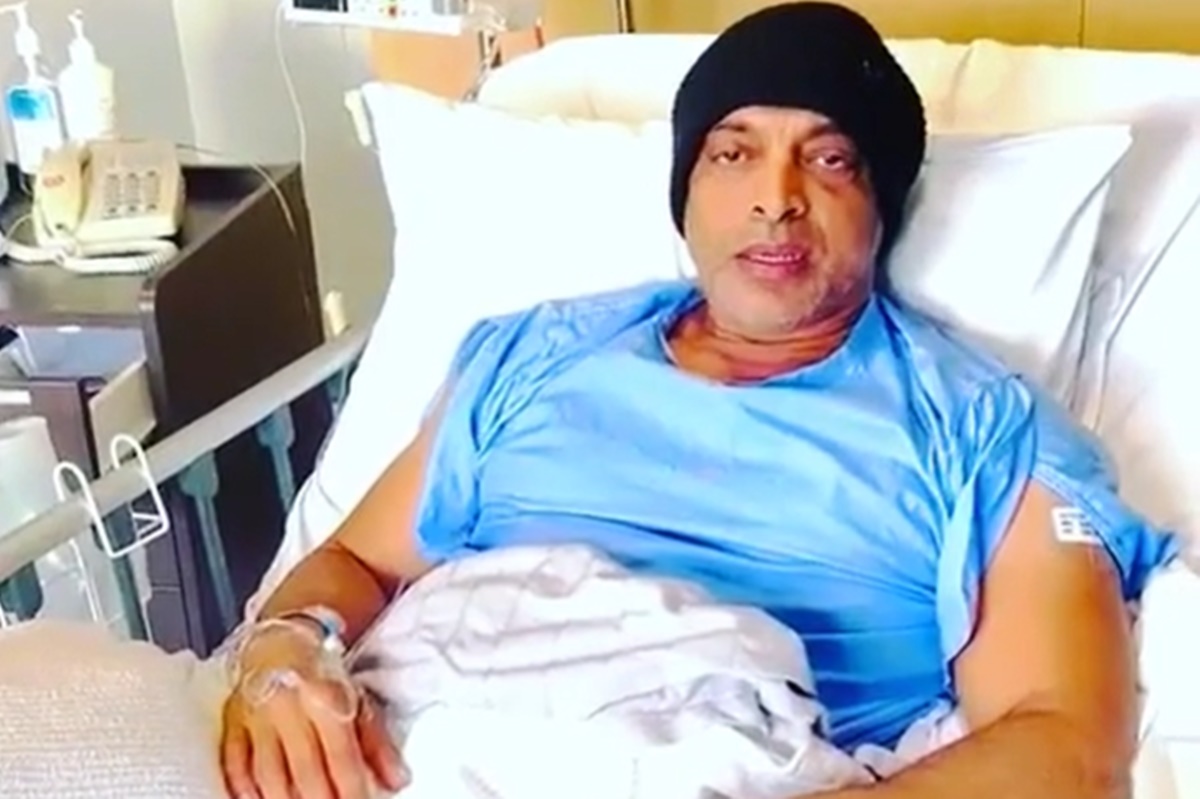 Cricket Image for Shoaib Akhtar post emotional video after knee surgery in Australia