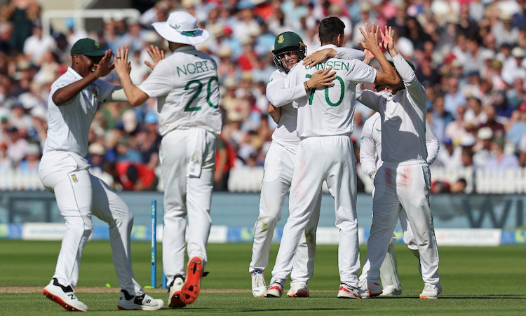 South Africa Beat England by An Innings and 12 Runs In First Test