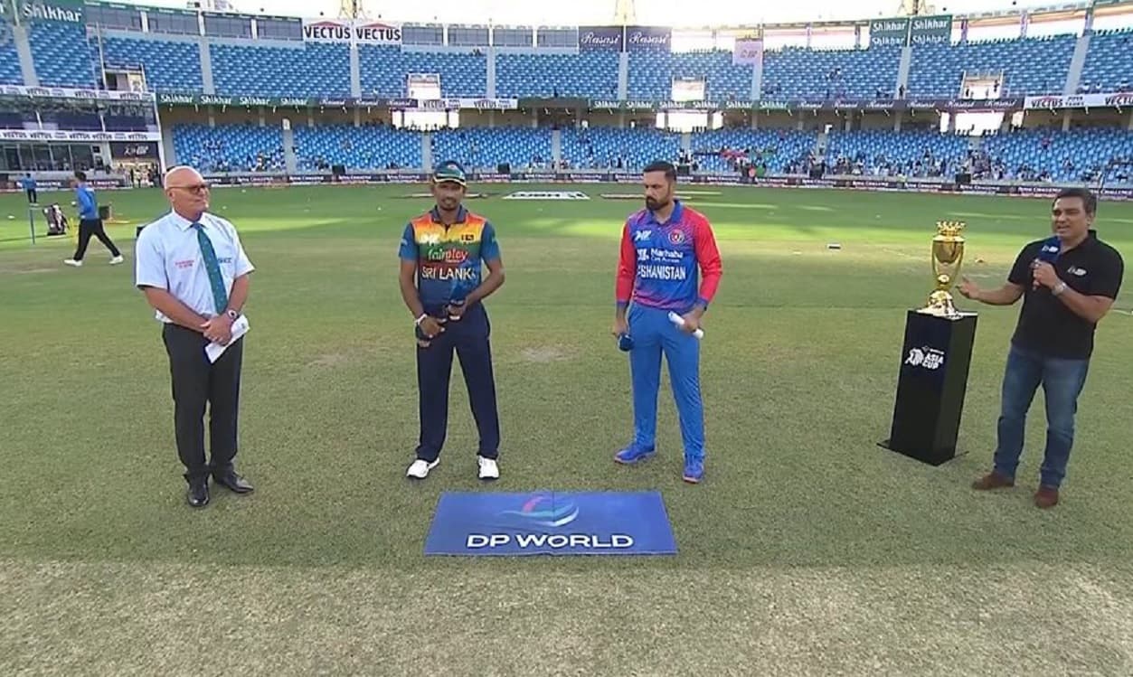 Afghanistan opt to bowl first against Sri Lanka in asia cup 2022 opener Afghanistan opt to bowl first against Sri Lanka in asia cup 2022 opener