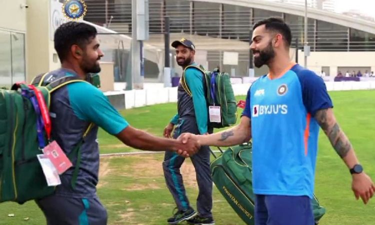 Asia Cup 2022: Virat Kohli, Babar Azam Greet Each Other During Practice Session In Dubai