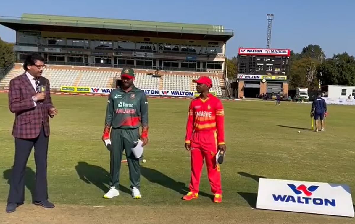 Zimbabwe opt to bowl in first odi vs Bangladesh Check Playing XI