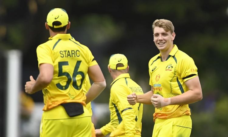 Cricket Image for Aaron Finch 'Mighty Pleased' With 23-Year Old Cameron Green's All-Round Skills