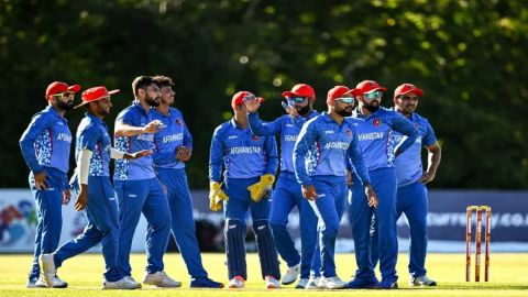 Cricket Image for Afghanistan Beat Ireland By 22 Runs In The Third T20I