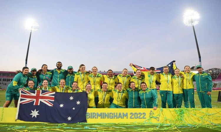 Cricket Image for Australian Women's Script History By Defeating India & Winning Gold In CWG 2022