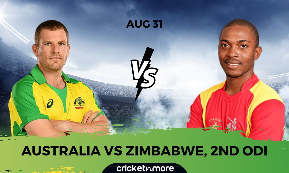 Cricket Image for Australia vs Zimbabwe, 2nd ODI - Cricket Match Prediction, Fantasy XI Tips & Proba