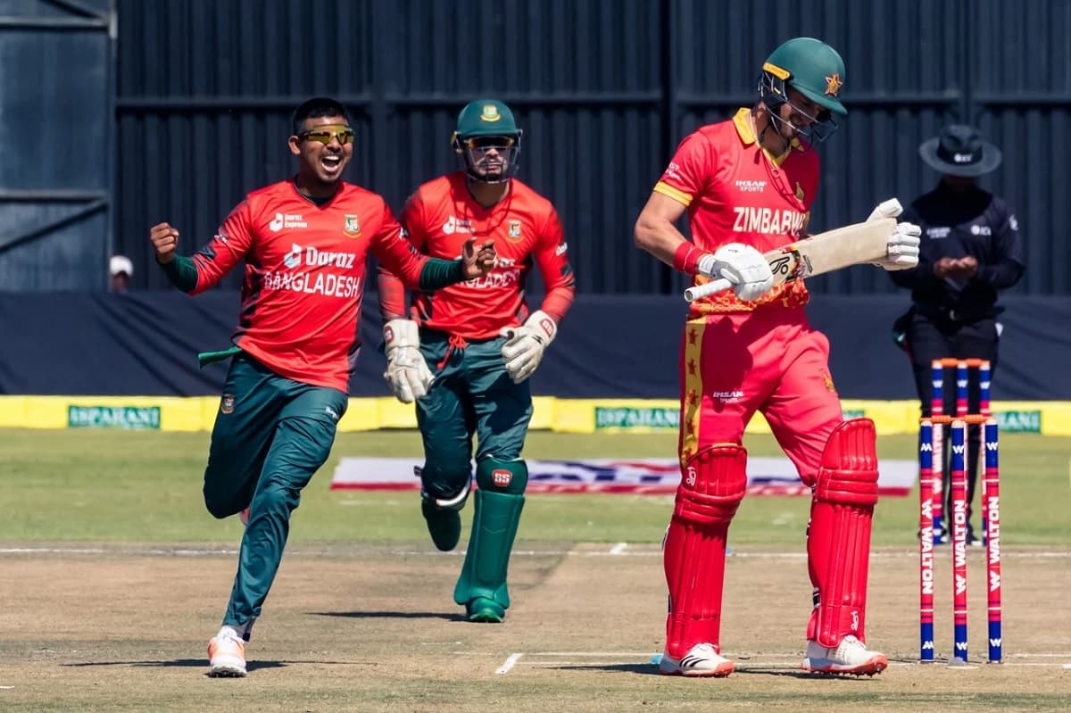 Cricket Image for Mosaddek, Litton Helps Bangladesh Level The T20I Series Against Zimbabwe