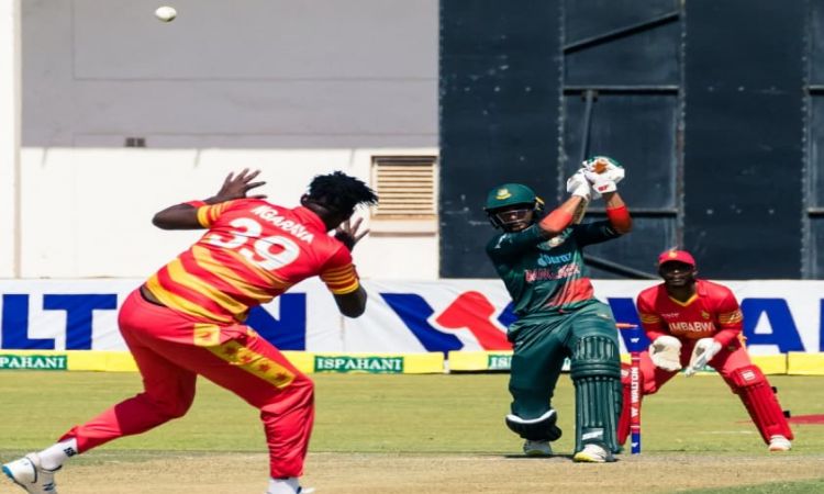 ZIM vs BAN, 2nd ODI: Bangladesh finishes off 290/9