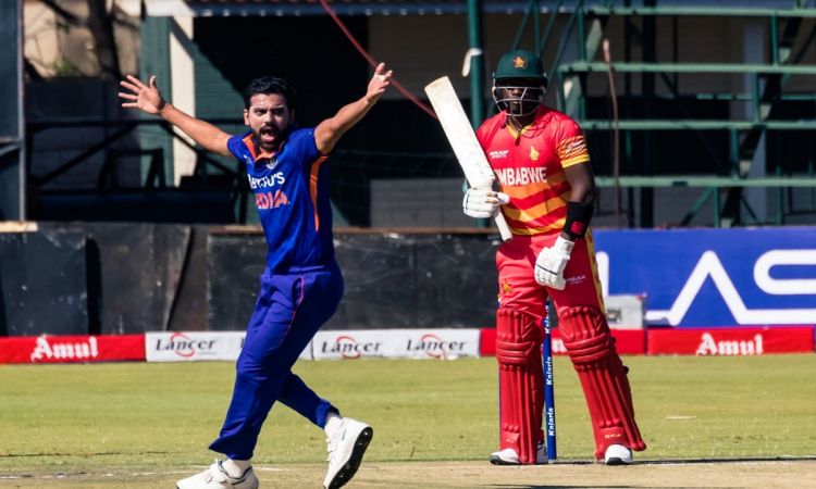 Cricket Image for Deepak Chahar Makes Impeccable Return To International Cricket; Grabs 3 Top Order 