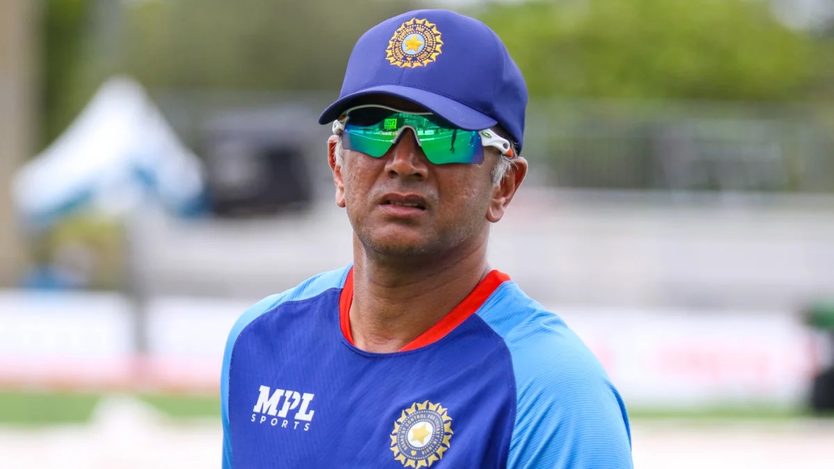 Cricket Image for Indian Coach Rahul Dravid Tests Covid Positive