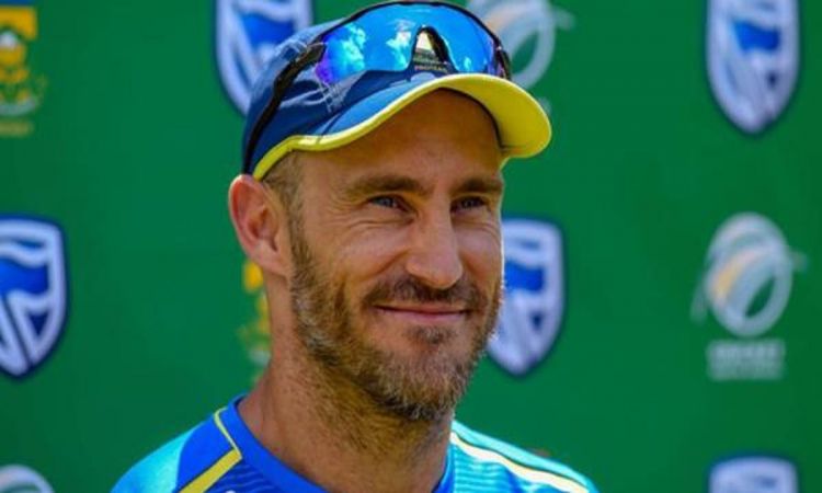 Cricket Image for CSK Owners Signed Marquee Player Faf Du Plessis For CSA T20 League
