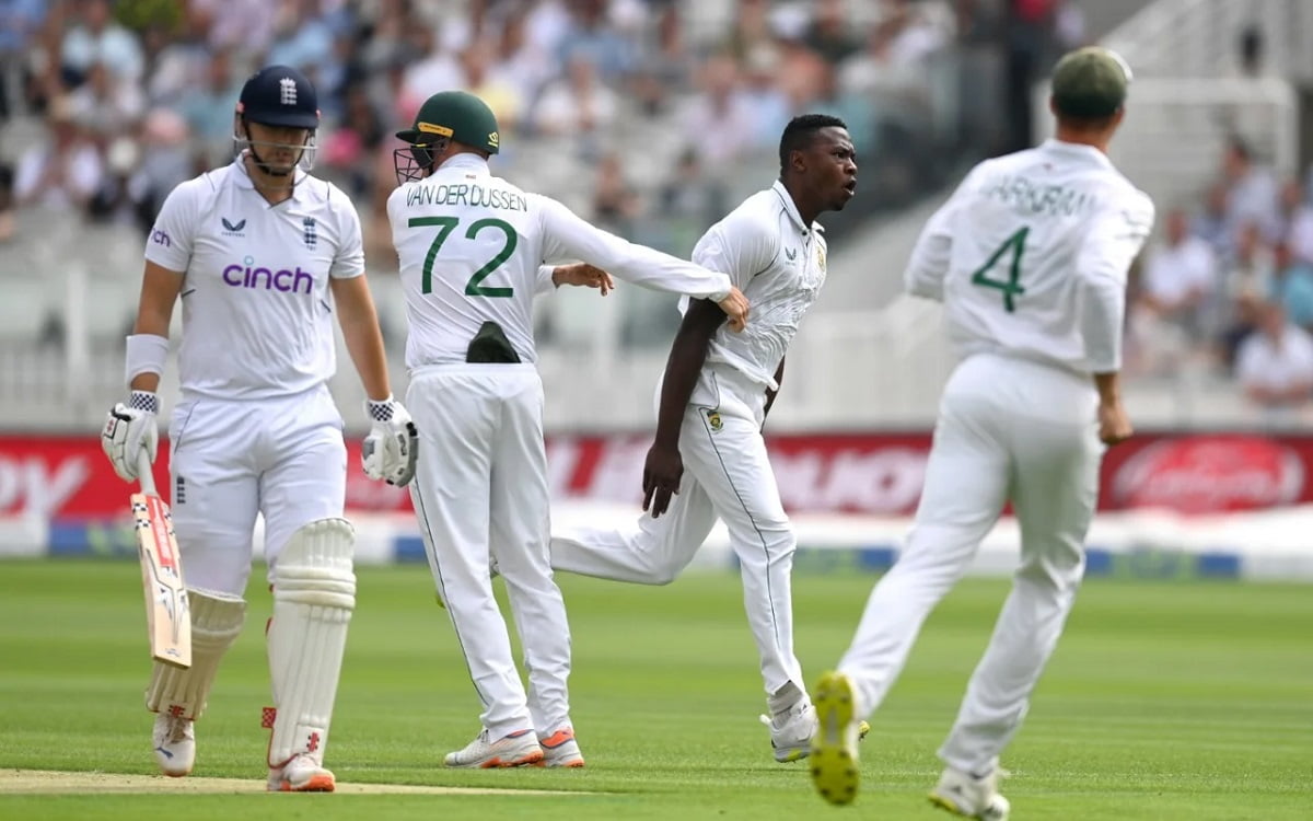 ENG vs SA 1st Test: Rabada's 5-Fer Help South Africa Bowl Out England On 165 in 1st Innings