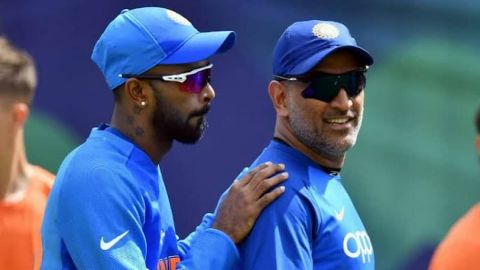 MS Dhoni played a big role in my growth - Hardik Pandya