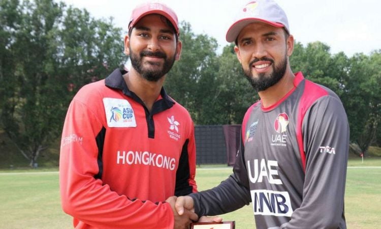 Cricket Image for Hong Kong & UAE Match Will The Last Remaining Asia Cup Berth