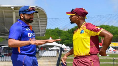 Cricket Image for Luggage Arrival Delays India-West Indies Second T20I Match