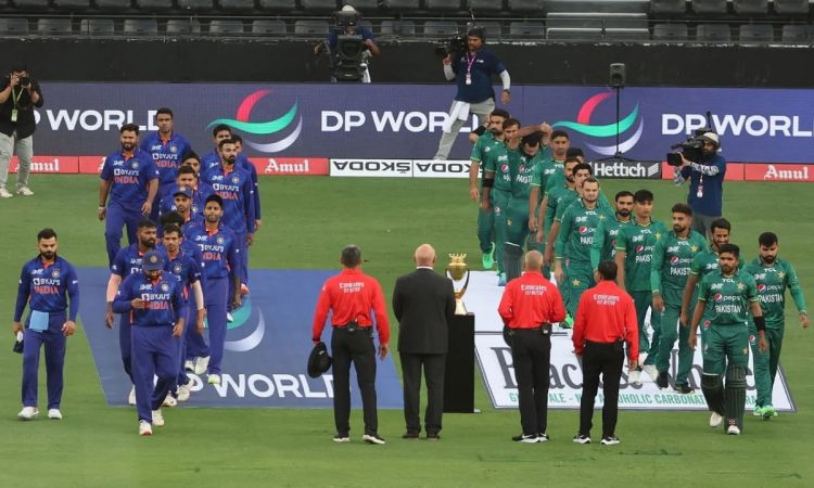 Cricket Image for India & Pakistan Fined For Slow-Over Rate In Their Asia Cup Group A Match