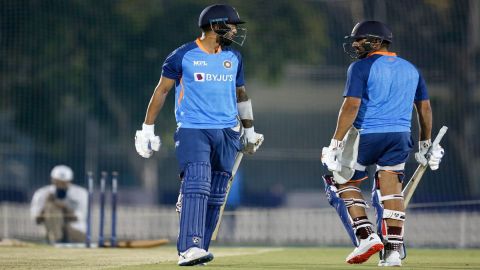 Cricket Image for Indian Team Practices In Nets Ahead Of The High-Voltage Encounter Against Pakistan