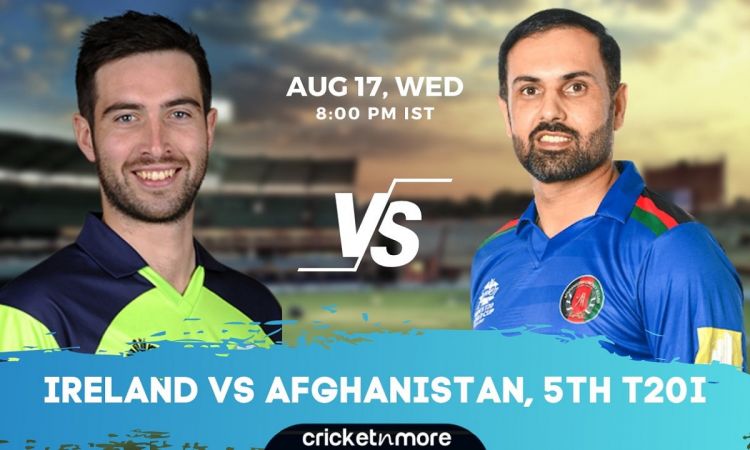 Cricket Image for Ireland vs Afghanistan, 5th T20I - Cricket Match Prediction, Fantasy 11 Tips & Pro