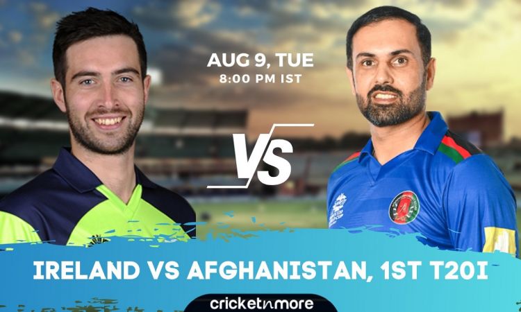 Cricket Image for Ireland vs Afghanistan 1st T20I - Cricket Match Prediction, Fantasy XI Tips & Prob