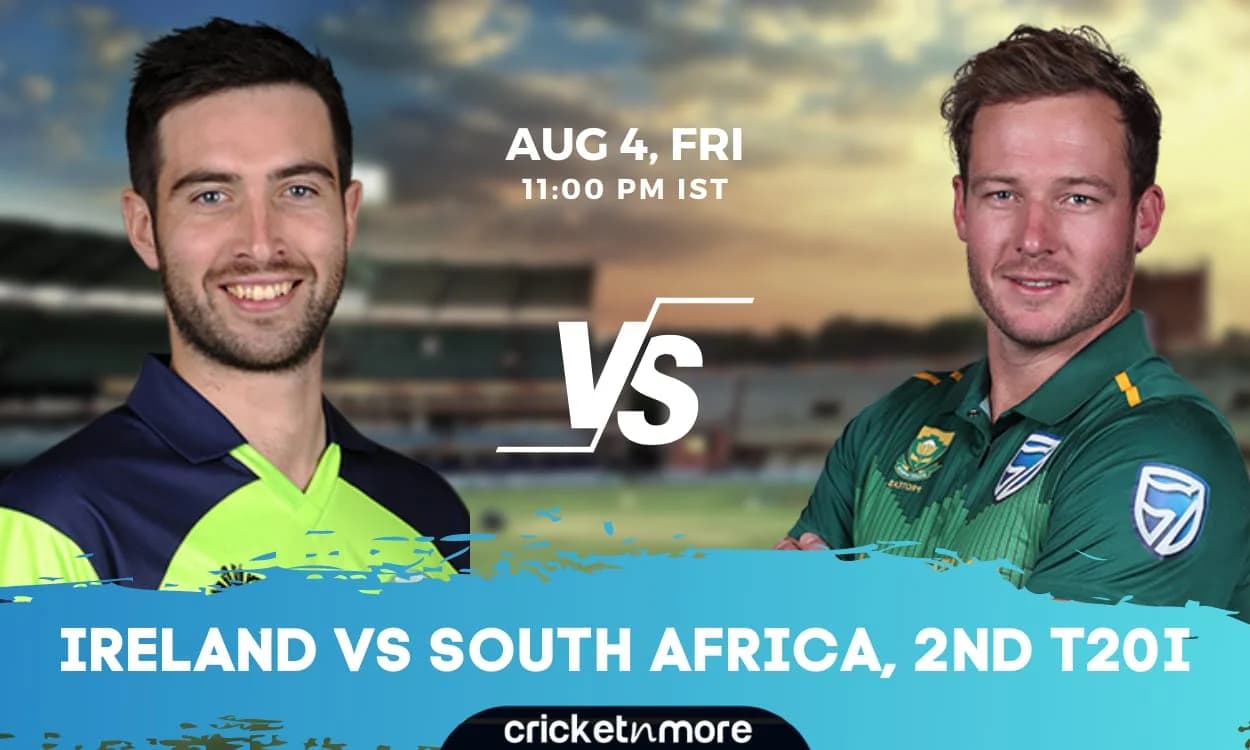 Ireland vs South Africa, 2nd T20I - Cricket Match Prediction, Fantasy XI Tips & Probable XI