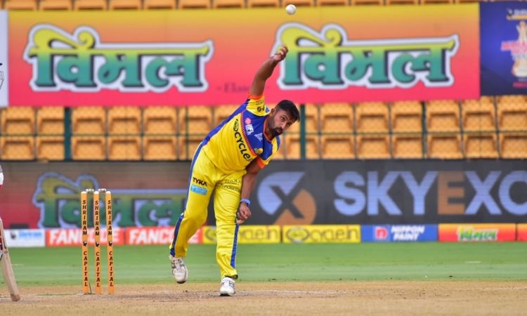 Cricket Image for Mysore Warriors Thrashes Hubli Tigers By Five-Wicket In The Eliminator