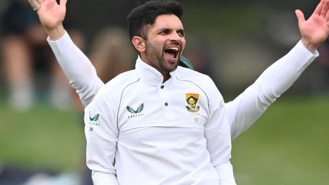 Cricket Image for Keshav Maharaj Expresses Delight Over Being Named South Africa's Men's Cricketer O