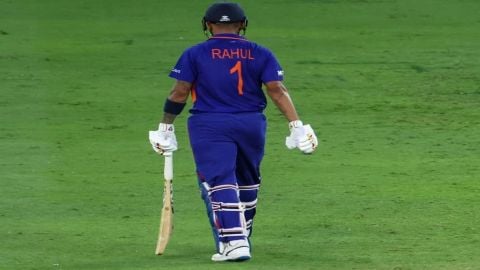 KL Rahul Goes For Golden Duck Against 19-Year Old Naseem Shah; Watch Video Here