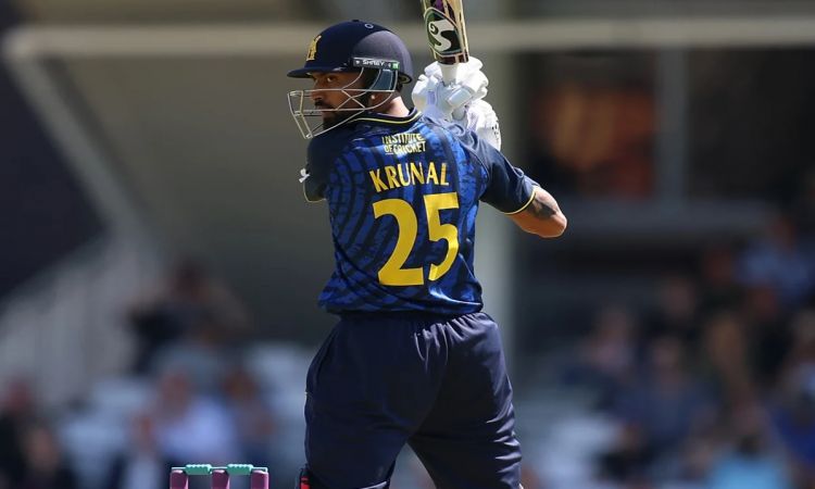Cricket Image for Krunal Pandya Misses Warwickshire's Win In Royal London One-Day Cup Due To Injury
